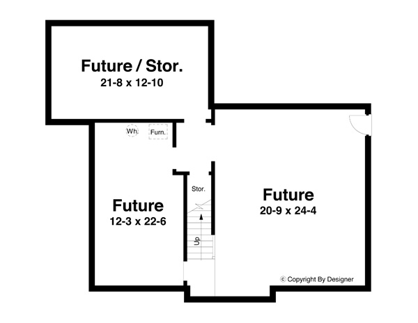 Lower Level image of SHADYBROOK House Plan